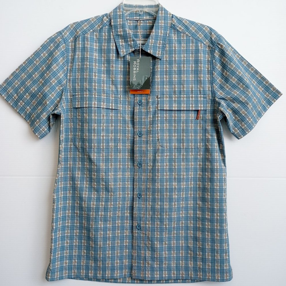 Royal Robbins Diablo Plaid Button up (120378-v)